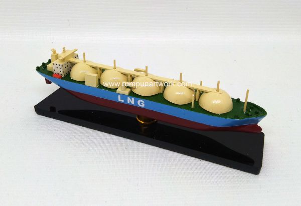 Miniatur Kapal LNG 14cm