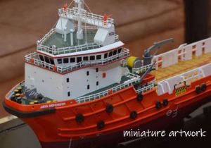 Miniatur Kapal Supply Jaya Defender
