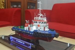 Miniatur Kapal Tugboat Harmony XVII