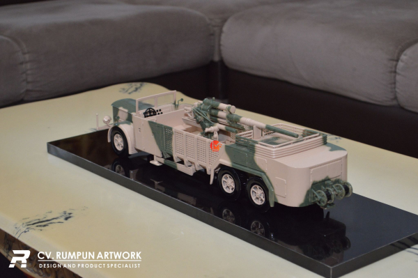 Miniatur Tank Flakwagen