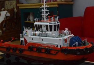 Miniatur Kapal Tug Boat Transco Camar