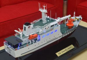Miniatur Kapal Survey KIP
