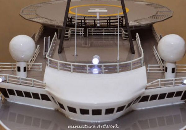 Miniatur Kapal Supply Seven Viking