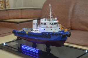 Miniatur Kapal Supply Enghup Valour