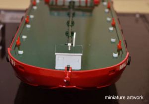 Miniatur Kapal Tongkang Royal