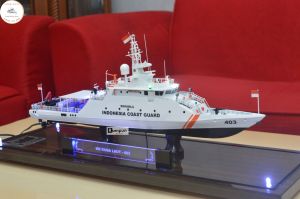 Miniatur Kapal Patroli (Speed Boat) KN Kuda Laut
