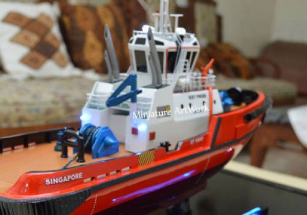 Miniatur Kapal Tug Boat KST Pride