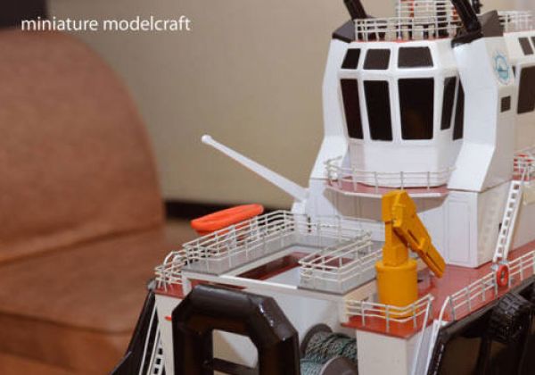 Miniatur Kapal Supply Wassay
