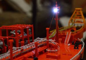 Miniatur Kapal Tanker Gas Concord