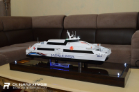 Miniatur Kapal Yacht Mila