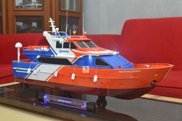 Miniatur Kapal Bahtera Seva II (Teras BRI)