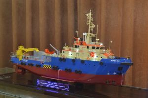 Miniatur Kapal Supply Hadi 44