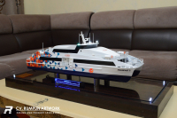 Miniatur Kapal Yacht Asianfast 2